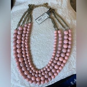 NWT. Sugarfix by Baublebar Pink “chunky” necklace